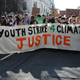 Some of the protesters in Brighton, England, February 15, 2019.
